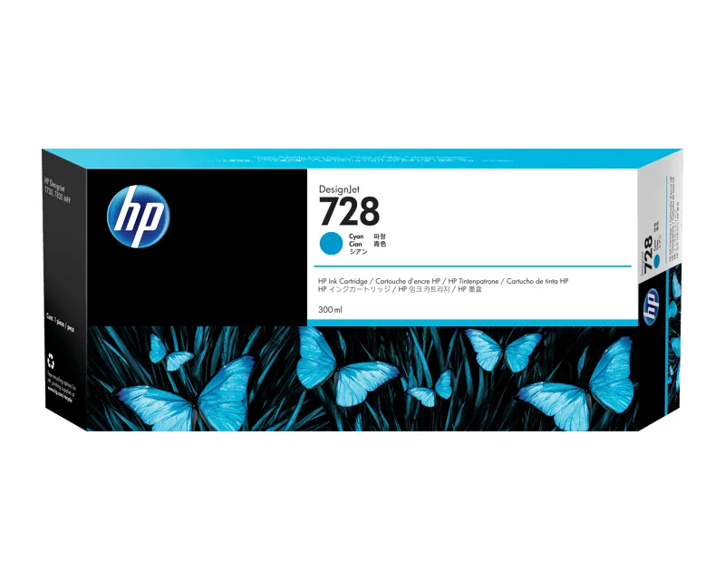 HP 728 Cyan