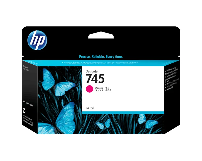 HP 745 - hög kapacitet - mattsvart - original - DesignJet