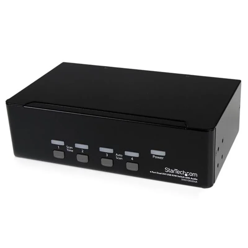 Startech 4 Port Dual DVI USB KVM