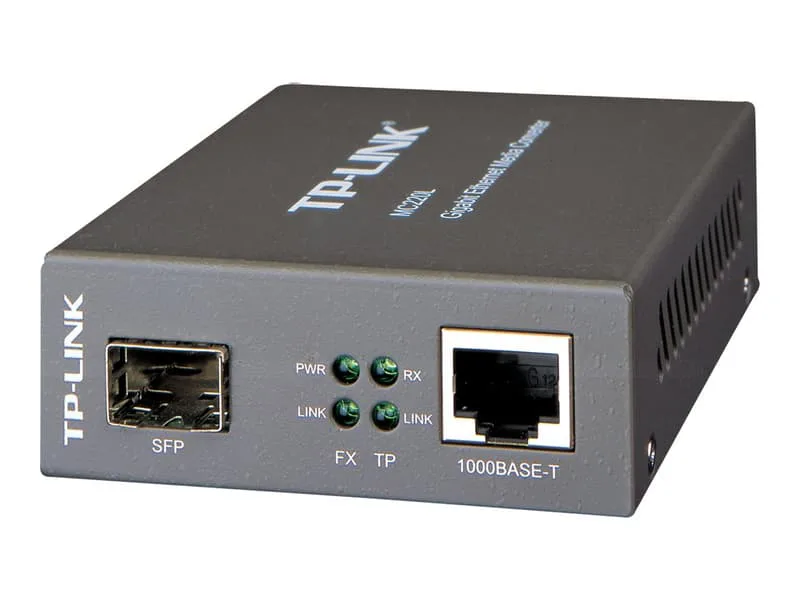 Fiberkonverter TP-Link MC220L, SFP till 1GbE LAN RJ45