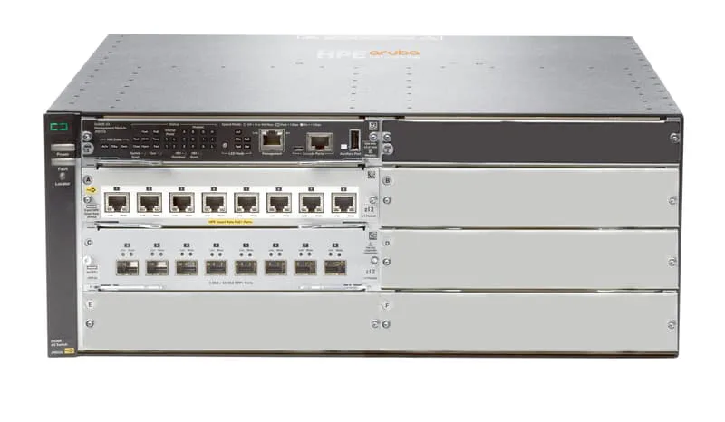 5406R 8-Port 1/2.5/5/10Gbase-T POE+ / 8-Port Sfp+ (No Psu) V3 Zl2 Switch