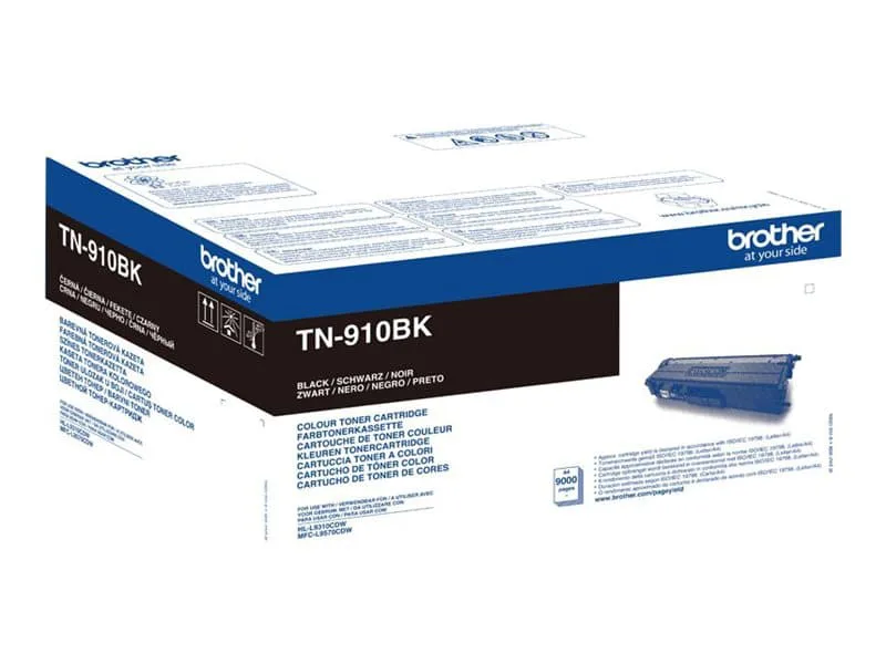 Brother Toner TN910BK TN-910 Svart
