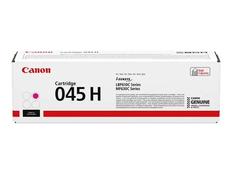 Canon 045 H - Hög kapacitet - magenta - original - tonerkassett - för imageCLASS LBP612Cdw, MF632Cdw, MF634Cdw