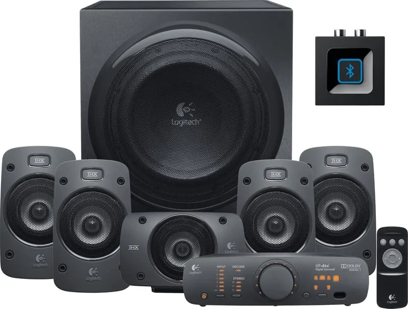 Logitech Z 906 - 5.1- channel - Black