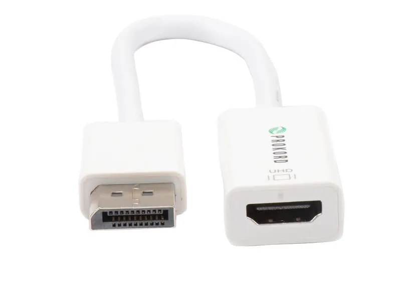 Prokord Adapter Displayport To HDMI 4K