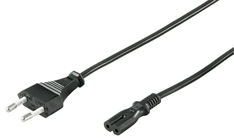 Power Cord Notebook 5m Black Euro