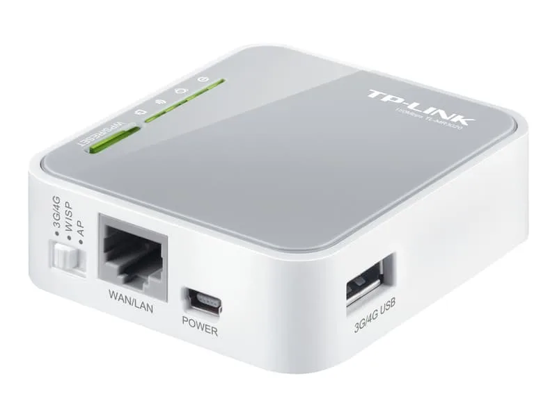 TP-LINK portabel trådlös 3G-router, (TL-MR3020)