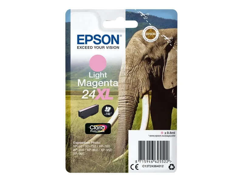 Epson Bläck Ljus Magenta 24XL