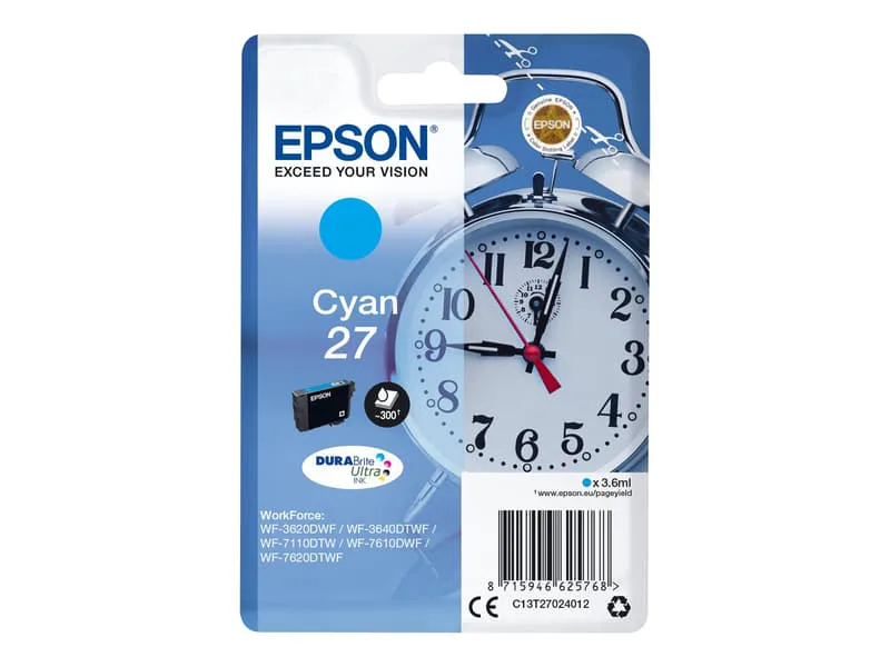 Epson 27 - cyan - original