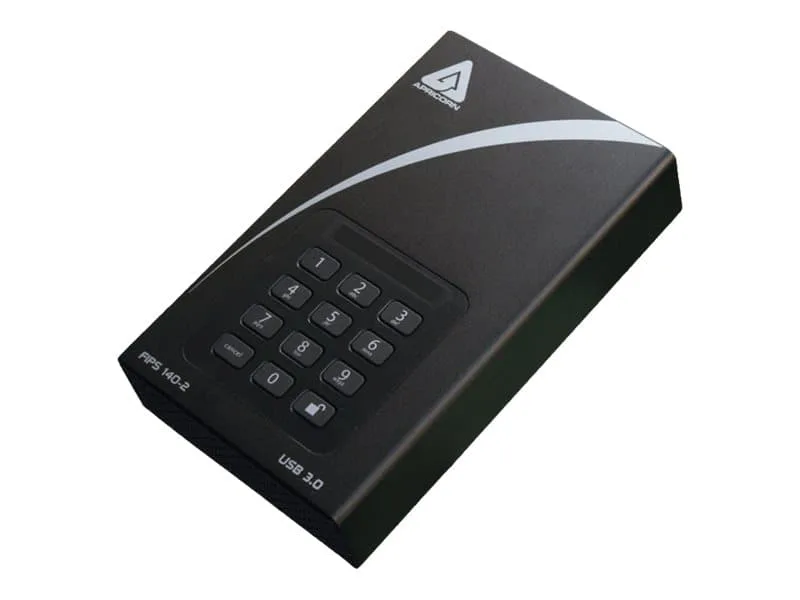 AEGIS Padlock DT 10TB Desktop Drive 256-BIT FIPS
