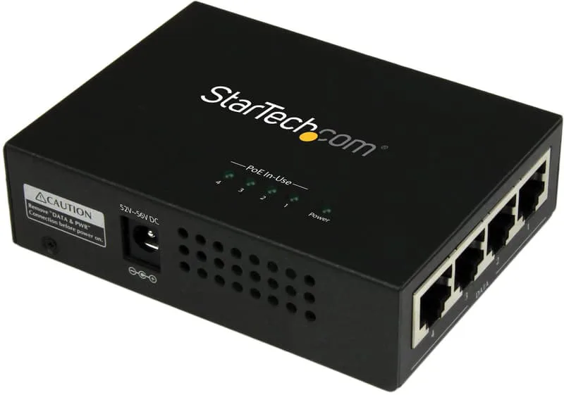 Gigabit-midspan med 4 portar
