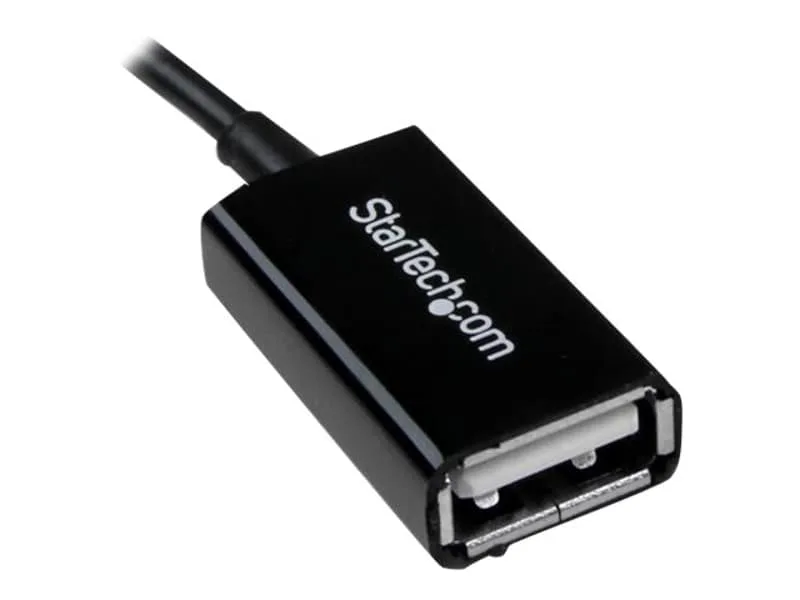 5in Micro USB to USB OTG Host Adapter M/F