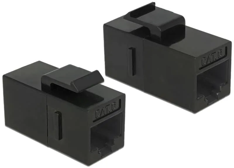 DeLock 86381 Keystone-modul RJ45-kontakt till RJ45-kontakt Cat.6 UTP s