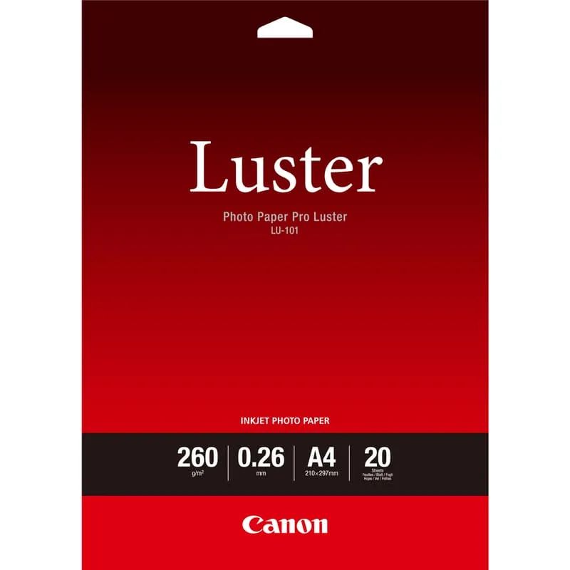 Canon Photo Paper Pro Luster LU-101