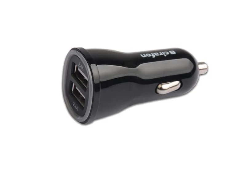 USB-billaddare med dubbla USB-portar 2xUSB 4.8A