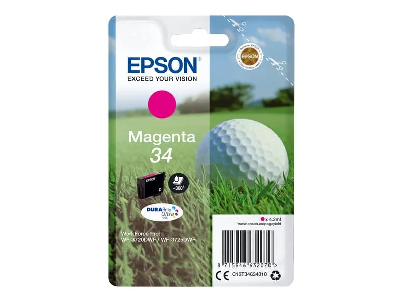 Epson Bläck Magenta 4.2ml 34
