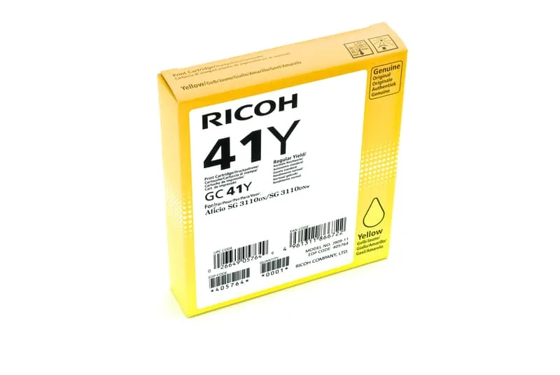 Ricoh - Gul - original - bläckpatron
