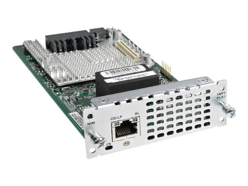 Fourth-Generation Multi-flex Trunk Voice/Clear-channel Data T1/E1 Module