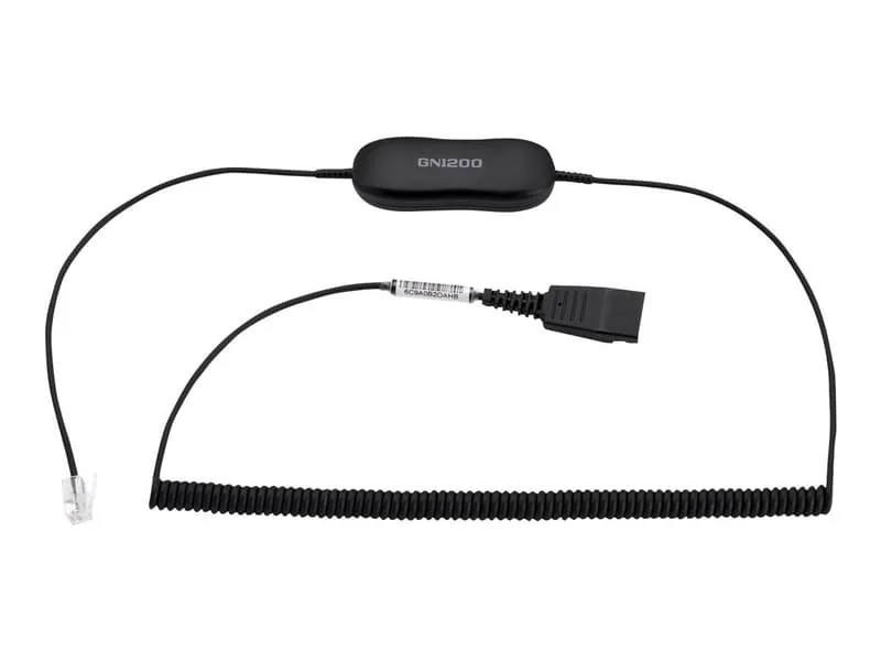 Jabra GN1218 AC Attenuation headset-kabel