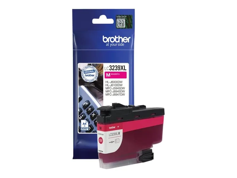 Brother Bläck Magenta LC-3239XLM 5K