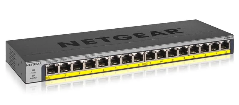 GS116PP PoE Switch 183W