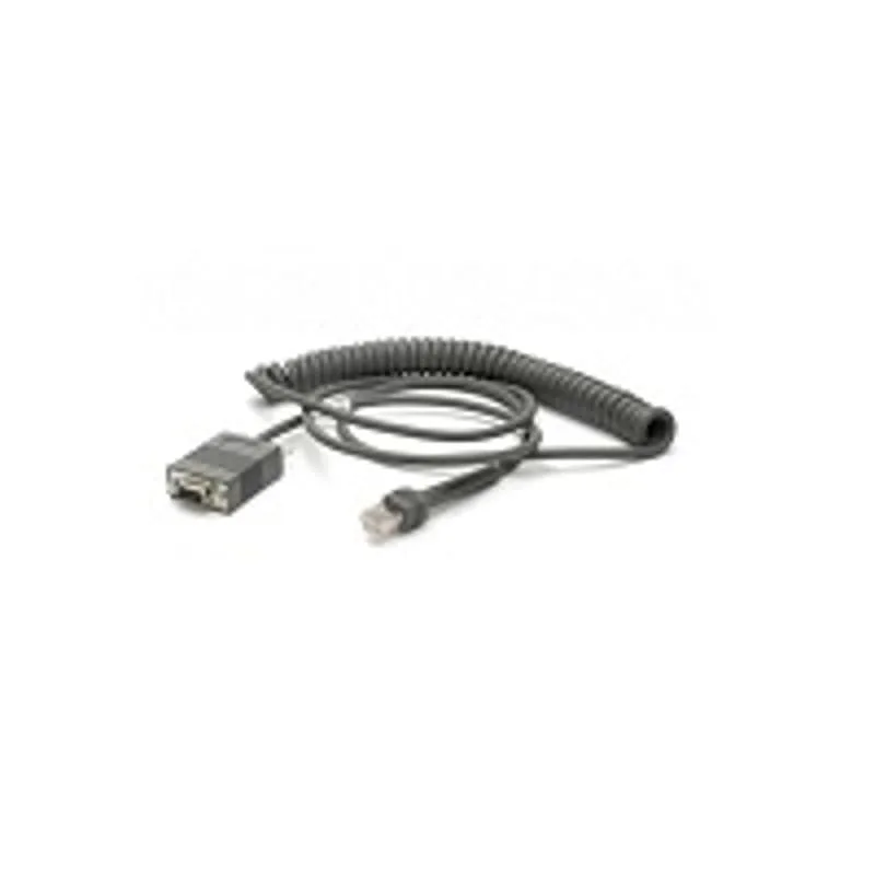 Zebra Cable RS232 DB9 Female 2.8m Coiled