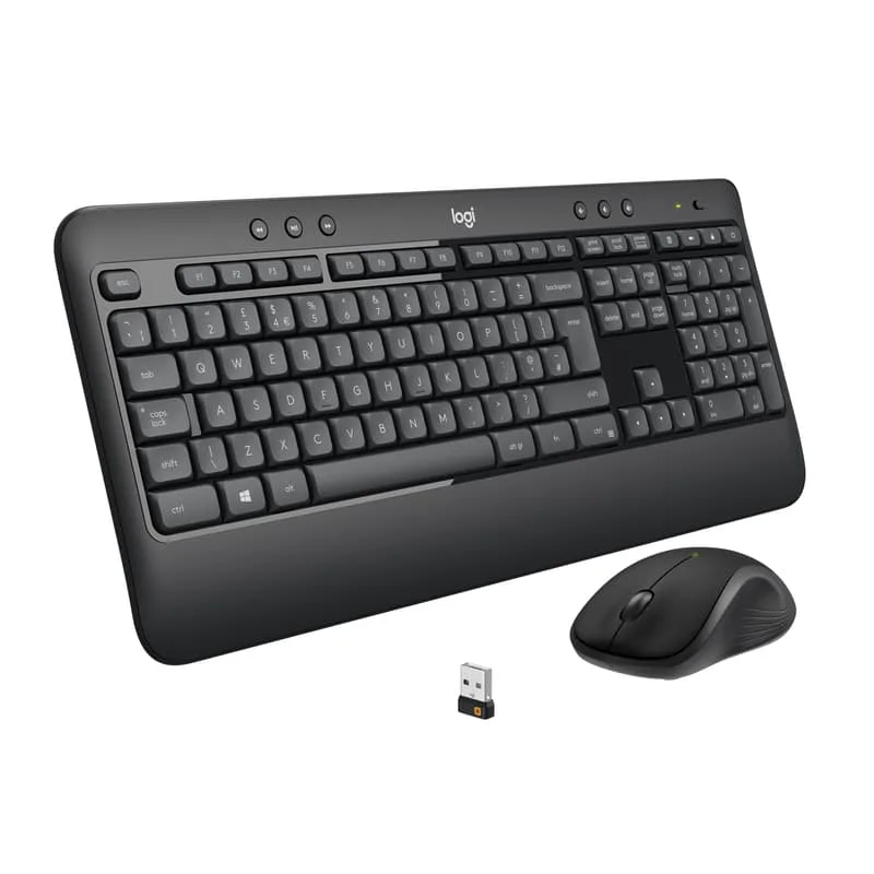 Logitech MK540 Advanced trådlöst tangentbord och muskombination