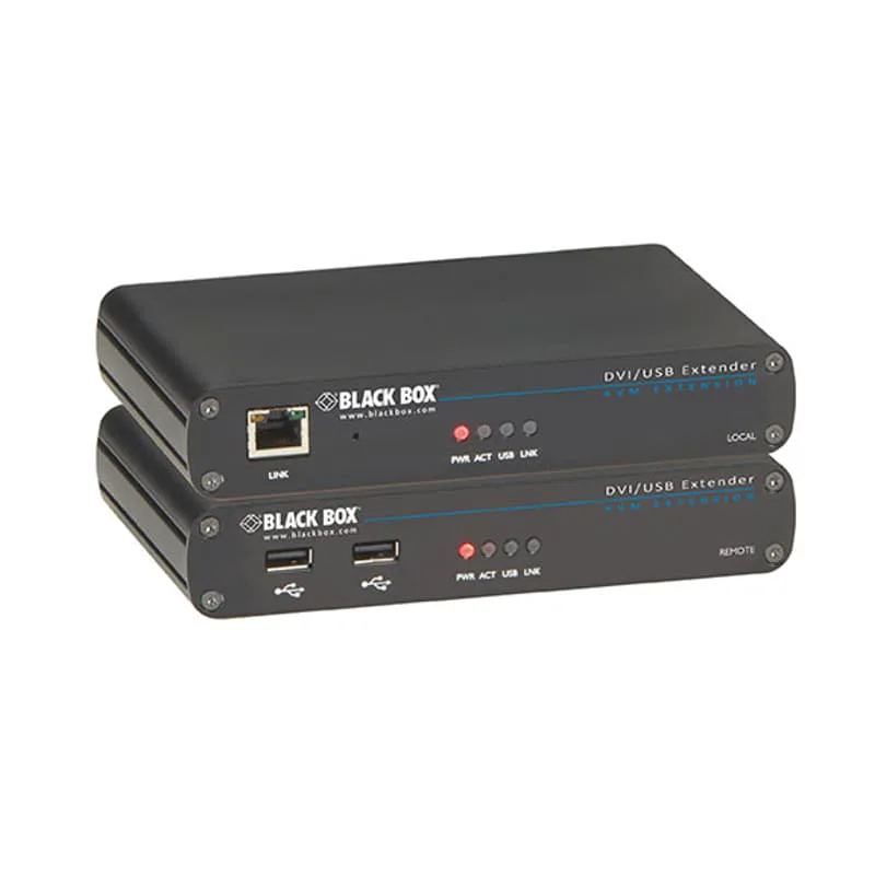 LRX KVM Extender DVI, USB