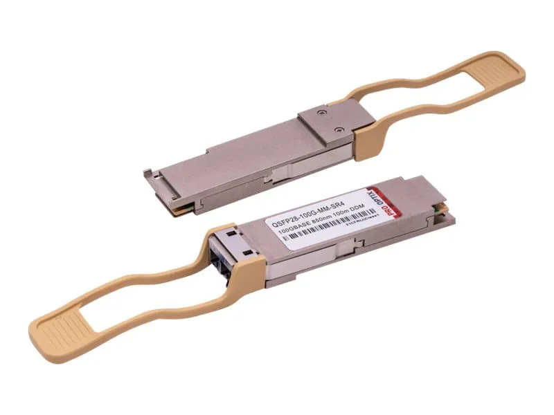 QSFP28 sändar-/mottagarmodul (likvärdigt med: Cisco QSFP-100G-SR4)