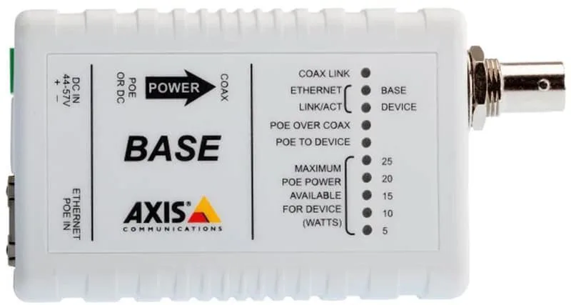 T8641 PoE+ Ethernet Over Coax Base