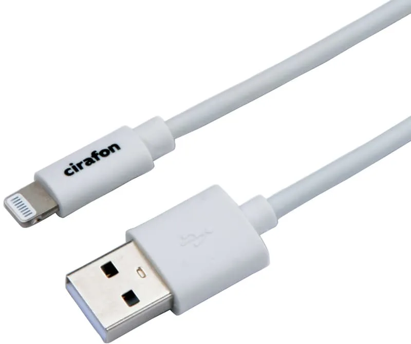 Cirafon iPad/iPhone/iPod-laddning/datakabel lightning