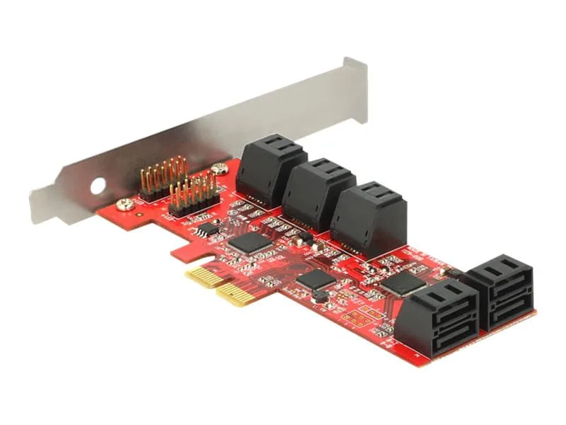 Delock - kontrollerkort - SATA 6Gb/s