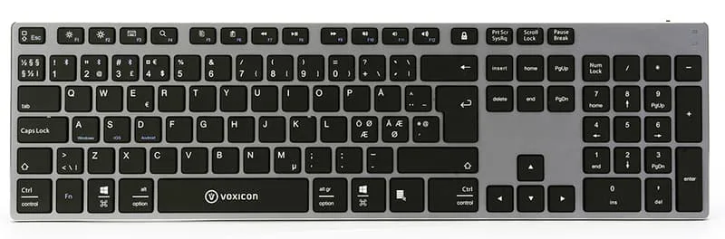 Voxicon 290 Trådlöst Tangentbord