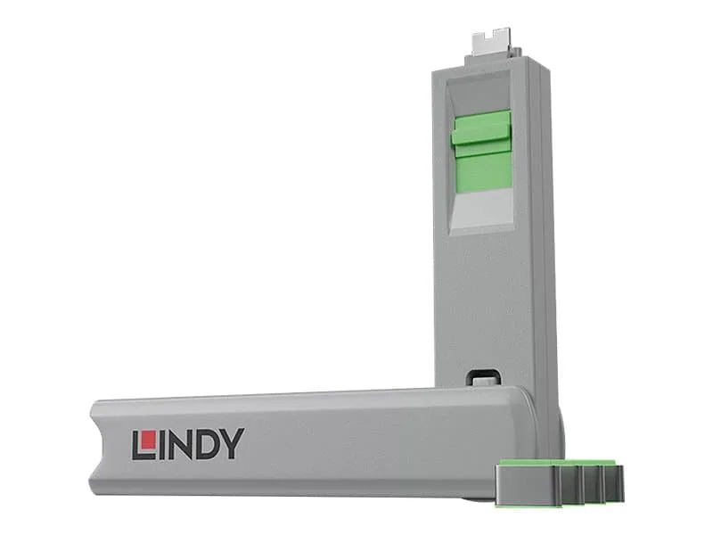 Port Blocker USB-C Grön 4-pack