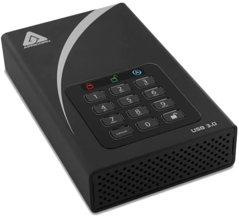 AEGIS Padlock DT 16TB Desktop Drive 256-BIT