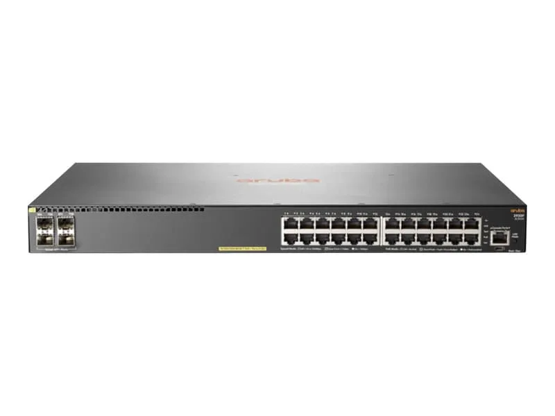 2930F 24G PoE+ 4SFP+ PoE 370W