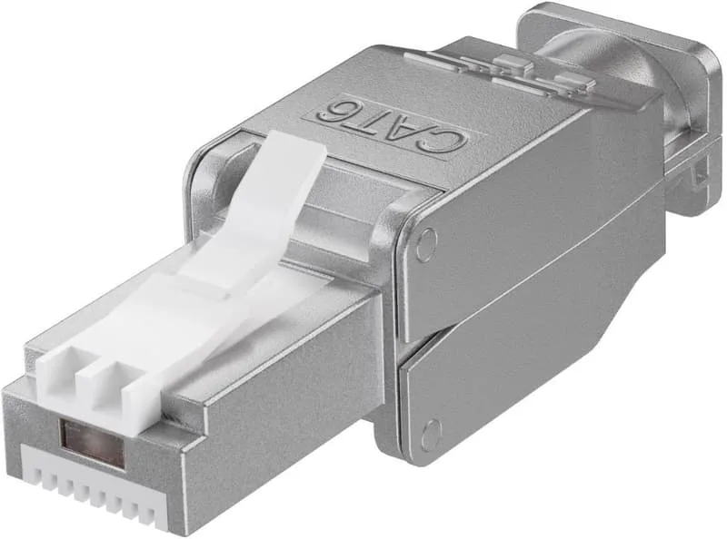 Kontaktdon CAT6 STP RJ45 Verktygsfri