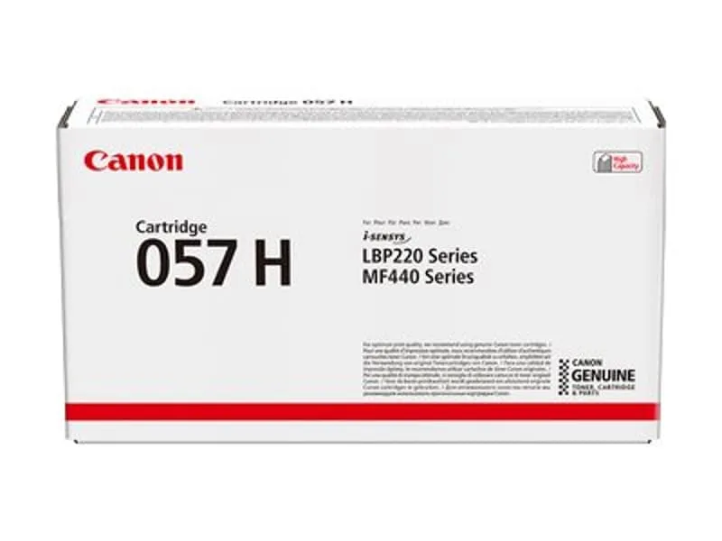 Canon 057 H hög kapacitet svart original