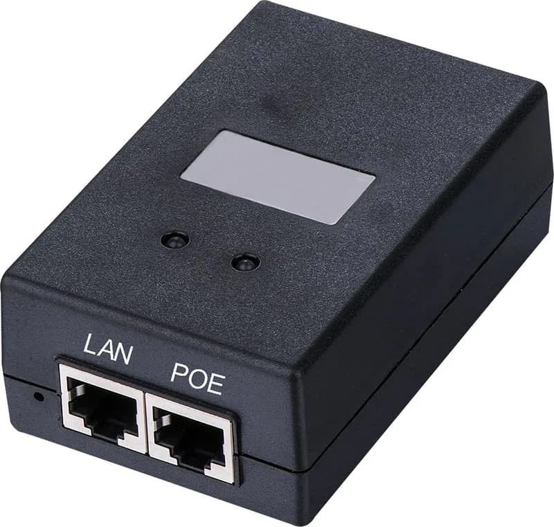 POE-24-24W POE-Injector Black