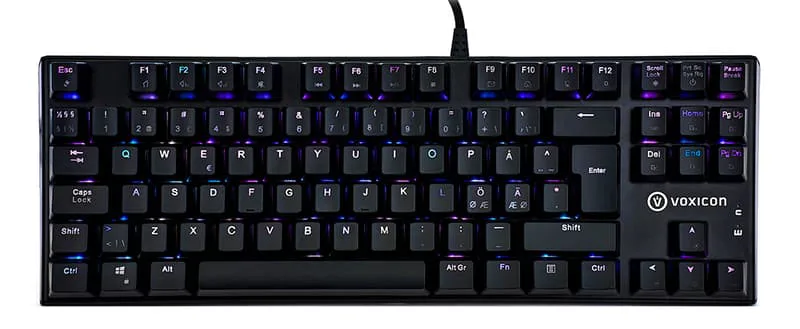 Voxicon Gaming Keyboard Gr8-10 RGB Tangentbord