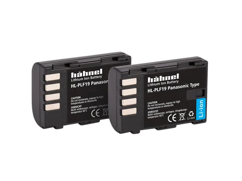 Hähnel Panasonic HL-PLF19 Batteri Twin Pack