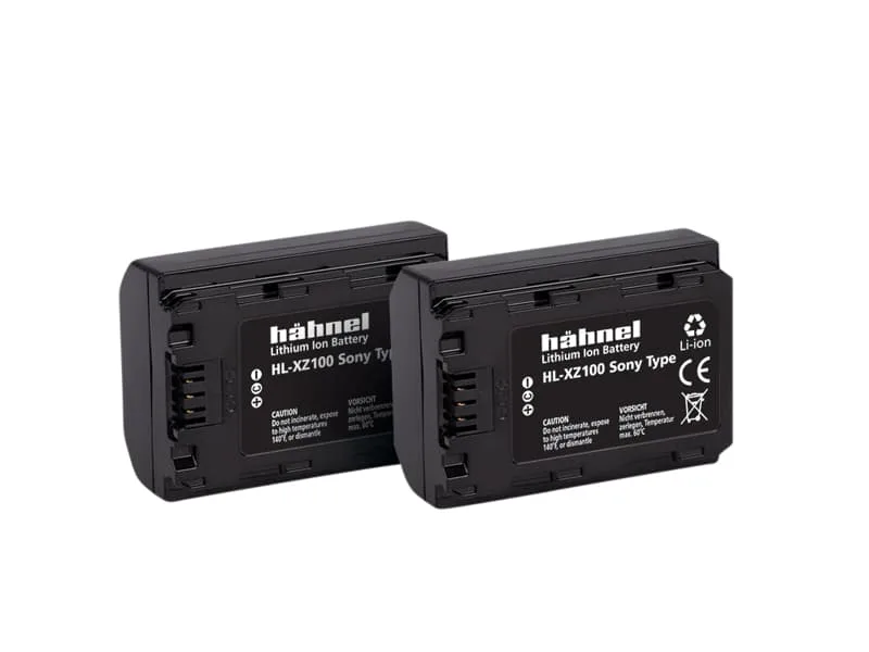 Hähnel Sony HL-XZ100 Batteri Twin Pack