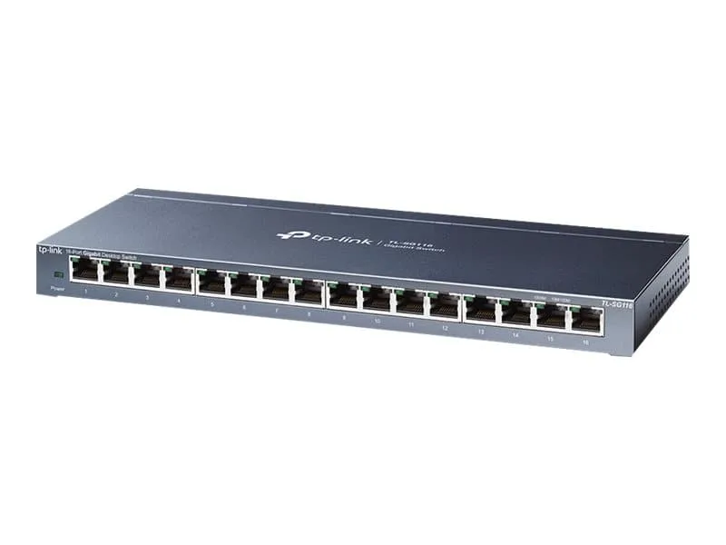 TP-LINK 16-portars skrivbordsswitch