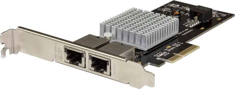 StarTech.com PCIe 10GBase-T / NBASE-T Ethernet nätverkskort med 2 portar