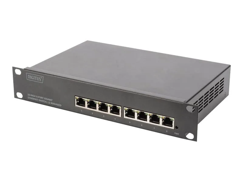 Digitus DN-80117 8-port Gigabit 10" Switch