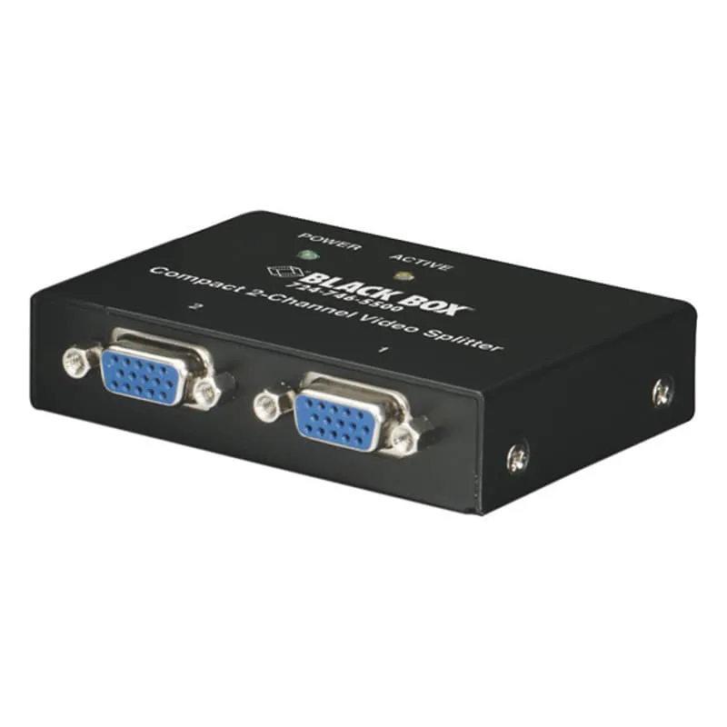 Compact VGA Video Splitter 2-port