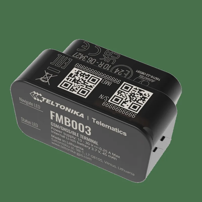 FMB003 2G GNSS/GSM/Bluetooth ODB-tracker