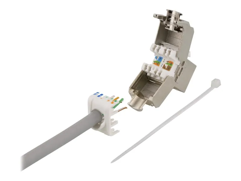 Keystone RJ45 LSA CAT6A FTP Verktygsfri
