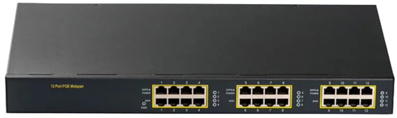 Midspan 12-Port 150W 1U 19"