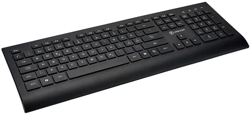 DK-602WLB tangentbord Kontor RF Trådlös QWERTY Nordic